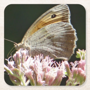 Hübscher Großschmetterling Rechteckiger Pappuntersetzer