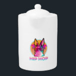 Hübscher Hip Hop mit Bubblegum-Sonnenbrille Rabbit<br><div class="desc">Sonnige Hip Hop mit Bubblegum Sonnenbrille Rabbit Ostersonntag</div>