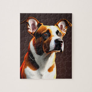 Hübscher Hund Puzzle