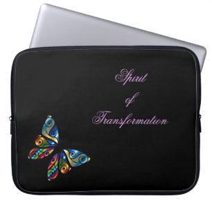 Hübscher, inspirierender Butterfly-Laptop Laptopschutzhülle