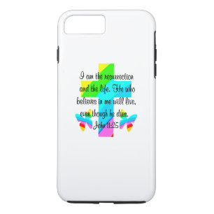 HÜBSCHER JOHN 11:25 RAINBOWS UND SCHALTFLÄDEN Case-Mate iPhone HÜLLE