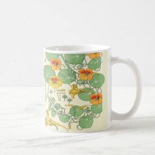 Hübscher Jugendstil-Ausdruck Kaffeetasse