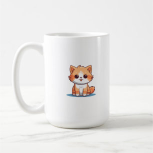 Hübscher Katzen-Keramik-Kaffeebecher Perfektes G Kaffeetasse