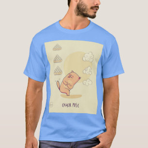 Hübscher Katzenstuhl Yoga Pose T-Shirt
