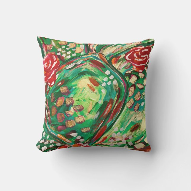 Hübscher Kissenpatiokissen-Sommerdekor im Freien Kissen (Vorderseite)