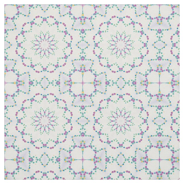 Hübscher kleiner Garten Stoff (Muster)