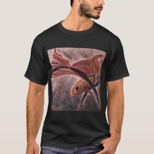 Hübscher Kleiner Goldfisch T-Shirt