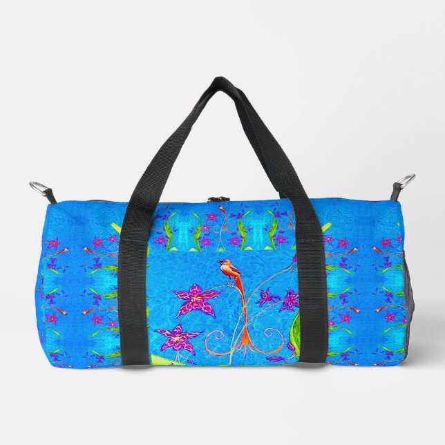 Hübscher kleiner Orchideenvogel  Duffle Bag (Vorderseite)