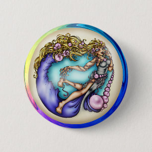 Hübscher kleiner Perlenknopf Button