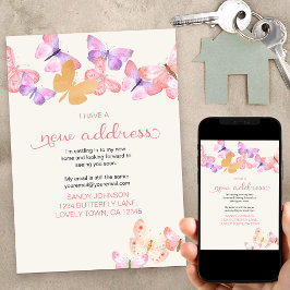 Hübscher Korallenschmetterling Ich habe eine neue  Ankündigung