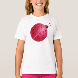 Hübscher kugelförmiger abstrakter T-Shirt