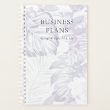 Hübscher Lila Palmblätterdruck