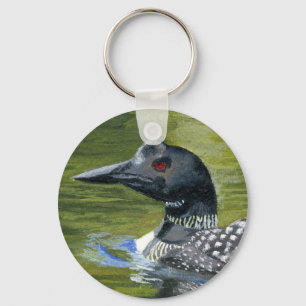 Hübscher Loon Schlüsselanhänger