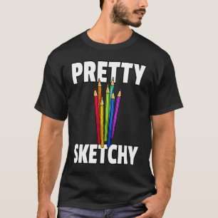 Hübscher Maler-Lehrer T-Shirt