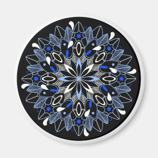 Hübscher Mandala-Magnet Magnet