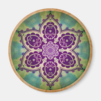 Hübscher Mandala-Magnet Magnet