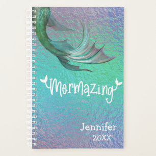 Hübscher Mermaid Schwanz Mermazing Organizer Tägli Planer