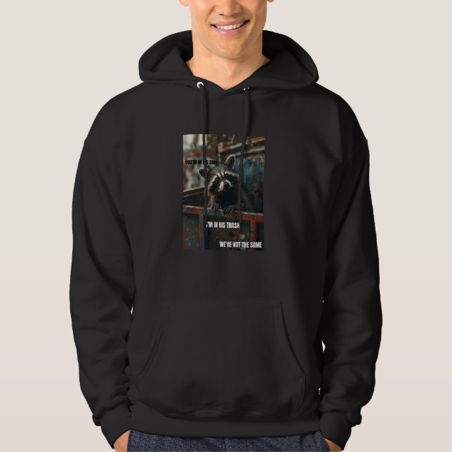 Hübscher Mülleimer Hoodie (Vorderseite)