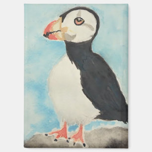 Hübscher Papageientaucher Alaska Souvenir Magnet