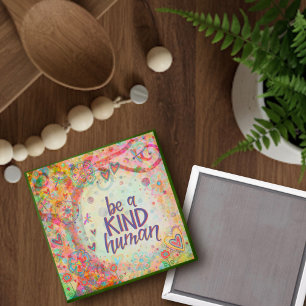 Hübscher Pastelbaum ist eine menschliche Inspiriti Magnet