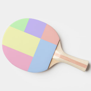 Hübscher Pastellfarbenblock Osterfrühlingsblock Tischtennis Schläger