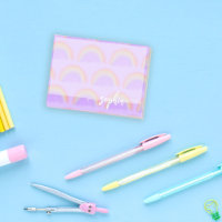 Hübscher pastellfarbener Regenbogenname personalis