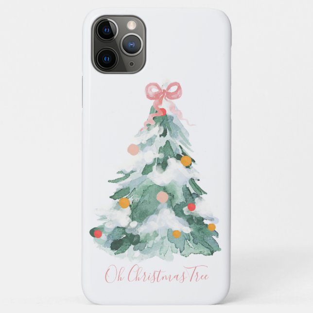 Hübscher Pastelweihbaum mit rosa Bow Case-Mate iPhone Hülle (Rückseite)