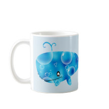 Hübscher personalisierter Blauwal