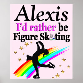 HÜBSCHER PERSONALISIERTER SKATEN POSTER