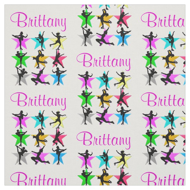 HÜBSCHER PERSONALISIERTER SKATER FABRIC STOFF (Muster)