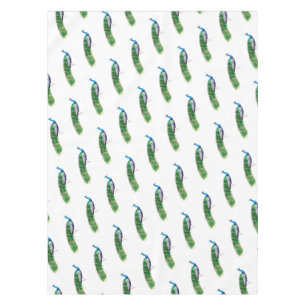 Hübscher Pfau Tischdecke