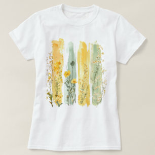Hübscher Pinselstrich T-Shirt