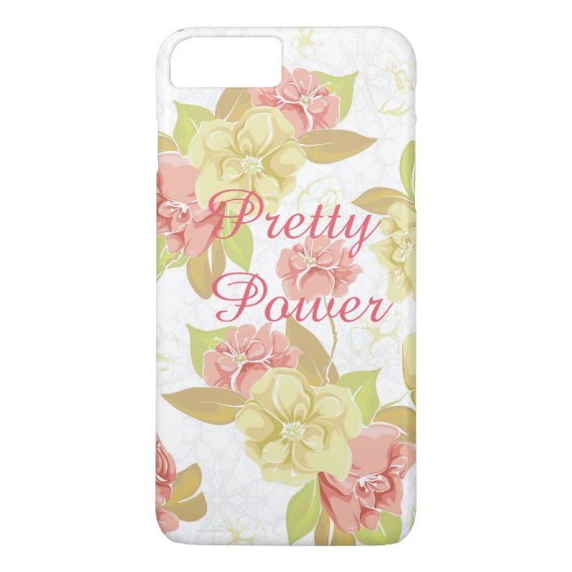 Hübscher Power Handy Case iPhone 7 Plus (Rückseite)
