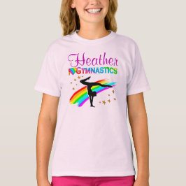 HÜBSCHER RAINBOG I LIEBE GYMNASTICS T-SHIRTS UND A