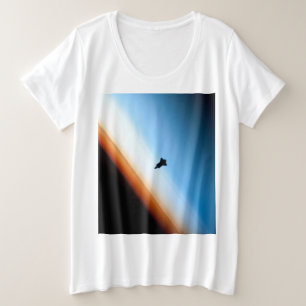Hübscher Raum Große Größe T-Shirt