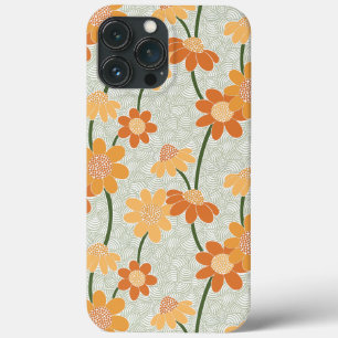 Hübscher Retro-Mutation der Blume der 1970er Jahre Case-Mate iPhone Hülle