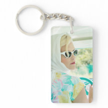 Hübscher Retro Summer Day Drive Schlüsselanhänger