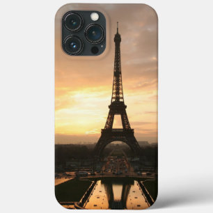 Hübscher romantischer Sonnenuntergang-Eiffel-Turm Case-Mate iPhone Hülle