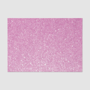 Hübscher rosa Glitzer-Druck Seidenpapier