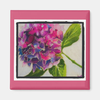 Hübscher rosa Hydrangemagnet Magnet