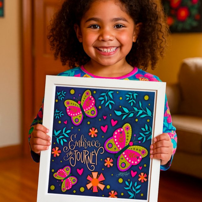 Hübscher Schmetterling die Reiserücktrieb verkörpe Poster (Von Creator hochgeladen)