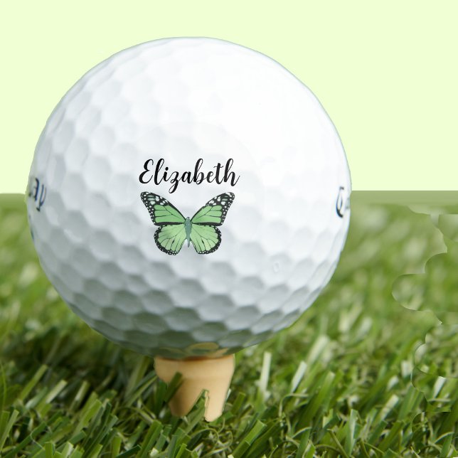Hübscher Schmetterling mit individuelle Name Golfball (Von Creator hochgeladen)