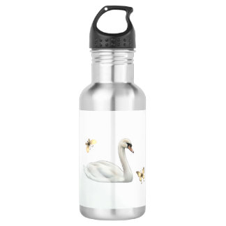 Hübscher Schwan Edelstahlflasche