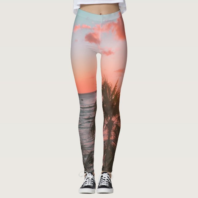 Hübscher Seeverkehr Leggings (Vorderseite)