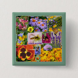 Hübscher Sommerkollektiv mit benutzerdefiniertem T Button