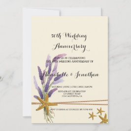 hübscher Sternenfisch Hochzeitstag Einladung