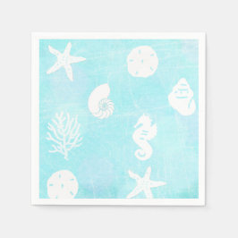 Hübscher Strand mit einem schicken Flair Serviette