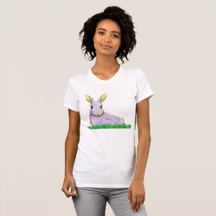 Hübscher T - Shirt mit leuchtendem Fun-Muster