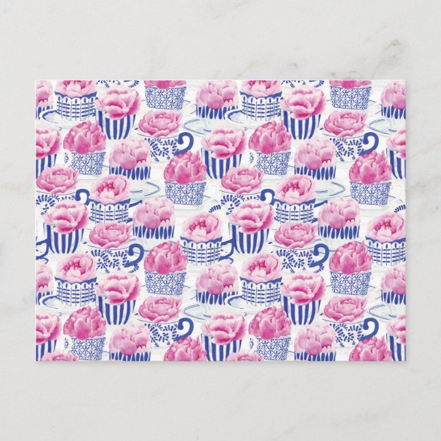 Hübscher Tee Postkarte (Vorderseite)