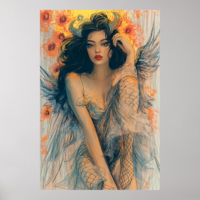 Hübscher Teufel 10034 Poster (Vorne)